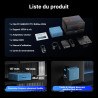 GEEKOM IT12 Mini PC avec Intel i5-12450H, 16Go DDR4 RAM(Évolutif) SSD 512Go(jusqu’à 4To), 2 caloducs cuivre, 2*USB4, Lecteur SD,