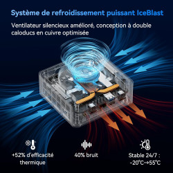 GEEKOM IT13 Mini PC avec Intel i5-13600H(12C/16T, jusqu'à 4,80 GHz), 1To SSD 16Go RAM (Évolutif, Non-LPDDR), Lecteur SD, Windows