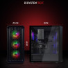 SYSTEMTREFF PC Gamer AMD Ryzen 7 5700X 8x4.6GHz | Nvidia RTX 5060 8Go DX12 | 1To M.2 NVMe | 32Go DDR4 RAM | Windows 11 | Ordinat
