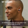 Sony wf-1000xm5 -écouteurs sans fil à réduction de bruit, bleutooth, écouteurs intra-auriculaires avec micro, 24h d'autonomie, c
