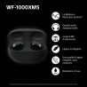 Sony wf-1000xm5 écouteurs sans fil à réduction de bruit, bleutooth, intra-auriculaires avec micro, 36 heures d'autonomie, charge