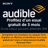 Sony wf-1000xm5 écouteurs sans fil à réduction de bruit, bleutooth, intra-auriculaires avec micro, 36 heures d'autonomie, charge