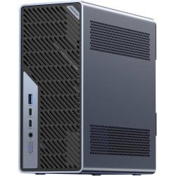 MINIS FORUM MS-02 Ultra Workstation Mini PC, Intel Core Ultra 9 285HX (24C/24T, jusqu'à 5,5 GHz), PCIe 5.0 x16, 4× DDR5(ECC), 4×