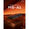 MINIS FORUM Mini Workstation MS-A1 Mini Barebone Pc,DDR5/4xM.2 NVMe SSD, Dual 2.5G RJ45 Mini PC,HDMI/DP/Type-C,4xUSB Ports,Suppo