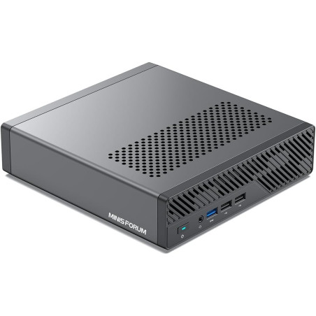 MINIS FORUM Mini PC Station de Travail MS-A1, AMD Ryzen 9 9950X (Zen 5, 16C/32T, jusqu'à 5,7 GHz) Mini PC, OCuLink, Dual 2,5G LA