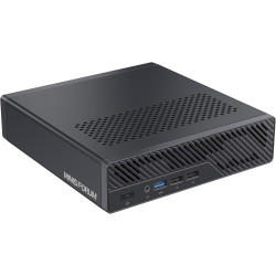 MINIS FORUM MS-R1 Workstation Mini Arm, CP8180 (12C/12T, Jusqu’à 2,6 GHz, 45 Tops), 64 GB LPDDR5，ECC Support, PCIe 4.0 x16, Doub