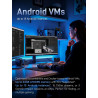 MINIS FORUM MS-R1 Workstation Mini Arm, CP8180 (12C/12T, Jusqu’à 2,6 GHz, 45 Tops), 64 GB LPDDR5，ECC Support, PCIe 4.0 x16, Doub