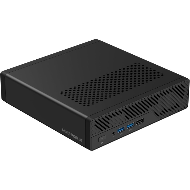 MINIS FORUM Mini PC MS-A2 AMD Ryzen 9 9955HX (16 C/32T, jusqu'à 5,4 GHz), PCIe × 16, HDMI/2x USB-C (8K bei 60Hz), 2 x SFP+ 10 G,