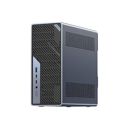 MINIS FORUM MS-02 Ultra Mini PC Station de Travail, Intel Core Ultra 5 235HX (14C/14T Jusqu’à 5,1 GHz), PCIe 5.0 x16, 4× DDR5, U