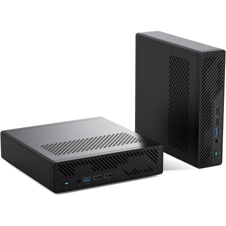 MINIS FORUM MS-01 Mini-PC Workstation, Intel Core i5-12600H (vPro), 32 Go RAM, SSD 1 to, 2× SFP+ 10 Gbps, 2× RJ45 2,5G, 2× USB4,