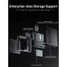MINIS FORUM MS-01 Mini-PC Workstation, Intel Core i5-12600H (vPro), 32 Go RAM, SSD 1 to, 2× SFP+ 10 Gbps, 2× RJ45 2,5G, 2× USB4,
