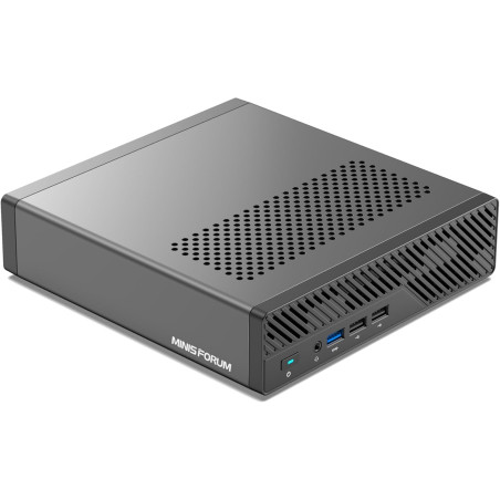 MINIS FORUM MS-01 Mini Workstation Intel Core i9-13900H Mini PC,vPro,2X 10Gbps SFP+/2X 2.5G RJ45/2x USB4/HDIM/1x PCIe4.0x16 Slot