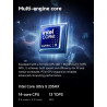 MINIS FORUM MS-02 Ultra Mini PC Workstation, Intel Core Ultra 5 235HX (14 cœurs/14 Threads, Jusqu’à 5,1 GHz), 32 Go RAM, 1 to SS