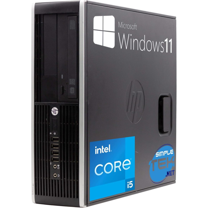 PC HP Compaq Elite 8300 SFF Intel I5-3470 RAM 16Go SDD 240Go W11 WiFi (Reconditionné)