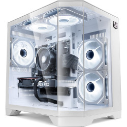 VIBOX V-582 PC Gamer • AMD Ryzen 5 5500 6 cœurs • Nvidia RTX 5050 8 Go • 16 Go RAM • 500 Go SSD • Windows 11 • WiFi