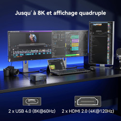 GEEKOM IT15 Mini PC IA Le Plus Puissant avec Intel Core Ultra 9 285H (15e Gén) | 32Go DDR5 & 2To SSD | GPU Intel Arc 140T 99 Top