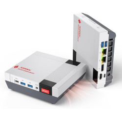 ACEMAGIC Retro X5 Mini PC Gaming, AMD Ryzen AI 9 HX 370(12C/24T,jusqu'à 5,1 GHz) 32Go DDR5 1To SSD, Radeon 890M, WiFi 7, Double 
