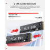 ACEMAGIC Retro X5 Mini PC Gaming, AMD Ryzen AI 9 HX 370(12C/24T,jusqu'à 5,1 GHz) 32Go DDR5 1To SSD, Radeon 890M, WiFi 7, Double 
