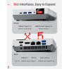 ACEMAGIC Retro X5 Mini PC Gaming, AMD Ryzen AI 9 HX 370(12C/24T,jusqu'à 5,1 GHz) 32Go DDR5 1To SSD, Radeon 890M, WiFi 7, Double 