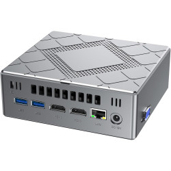 NiPoGi CK10 Mini PC Ιntel Core i5-12600H(12C/16T/Max 4,5GHz/18MB Cache) Dual Slots 32Go DDR4 1TB M.2 NVMe SSD Ordinateur de Bure