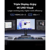 NiPoGi CK10 Mini PC Ιntel Core i5-12600H(12C/16T/Max 4,5GHz/18MB Cache) Dual Slots 32Go DDR4 1TB M.2 NVMe SSD Ordinateur de Bure