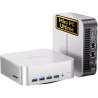 GEEKOM AI Mini PC A9 Max avec AMD Ryzen AI 9 HX 370(12C/24T, jusqu'à 5,1 GHz), 32 Go DDR5+SSD 2 to, Dual LAN 2,5 G Mini Ordinate