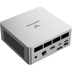 Minis forum um750l mini pc slim, amd ryzen 5 7545u (6 cœurs/12 threads, jusqu’à 4,9 ghz), 16 go lpddr5, ssd 1 to pcie 4.0, dp/hd