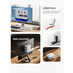 Minis forum um750l mini pc slim, amd ryzen 5 7545u (6 cœurs/12 threads, jusqu’à 4,9 ghz), 16 go lpddr5, ssd 1 to pcie 4.0, dp/hd