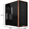 Lian li lancool 217 pc-gehäuse, midi-tower, atx, temperouge glass - schwarz