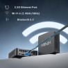 MINIX NUC150 Mini PC Intel N150, 16 Go de RAM DDR5, 512 Go SSD, triple écran 4K, USB-C, Ethernet 2,5 G, Wi-Fi 6, BT5.2, mini ord