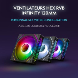 VIBOX IV-633 PC Gamer Bundle • AMD Ryzen 7 5700X 8 cœurs • Nvidia RTX 5050 8 Go • 16 Go RAM • 500 Go SSD • Windows 11 • 23" Écra