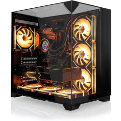 SYSTEMTREFF PC Gamer High-End AMD Ryzen 7 9800X3D 8x5.2GHz | Nvidia RTX 5080 16Go | 1To M.2 NVMe | 32Go DDR5 RAM | Windows 11 | 