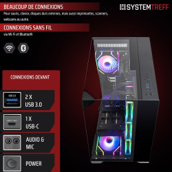SYSTEMTREFF PC Gamer High-End AMD Ryzen 7 9800X3D 8x5.2GHz | Nvidia RTX 5080 16Go | 1To M.2 NVMe | 32Go DDR5 RAM | Windows 11 | 
