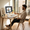 Stgsivir ordinateur de bureau tout-en-un, écran 21.5", core i5 jusqu'à 3.6 ghz, ram 16 go, ssd 512 go, wifi, bluetooth 5.0, wind