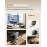 Minis forum um760 slim mini-pc avec amd ryzen 5 7640hs (6 cœurs / 12 threads, jusqu’à 5,0 ghz), 16 go ddr5, ssd pcie 4.0 de 512 