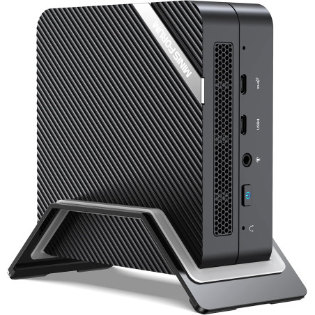 MINIS FORUM Venus Series UM773 Lite Mini PC AMD Ryzen 7 7735HS jusqu'à 4,75 GHz 32 Go DDR5 1 to PCIe4.0 SSD AMD Radeon 680M, 2 x