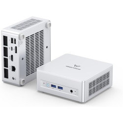 MINIS FORUM UM870 Slim Mini PC,AMD Ryzen 7 8745H Mini Computer (8C/16T, jusqu'à 4,9 GHz), 32 Go RAM DDR5 et 1 TB SSD PCIe 4.0, D
