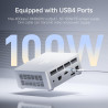 MINIS FORUM UM870 Slim Mini PC,AMD Ryzen 7 8745H Mini Computer (8C/16T, jusqu'à 4,9 GHz), 32 Go RAM DDR5 et 1 TB SSD PCIe 4.0, D