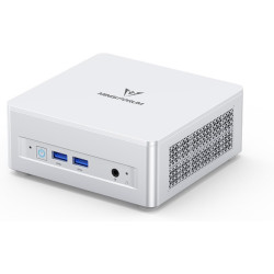 Minis forum um870 slim mini pc, amd ryzen 7 8745h (8 cœurs / 16 threads, jusqu’à 4,9 ghz), 32 go ddr5, ssd pcie 4.0 512 go, usb4