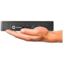 Hp elitedesk 705 g3 mini ordinateur de bureau pc, amd a12-9800, 8 go de ram, 256 go de ssd, wifi, bleutooth, clavier us qwerty, 