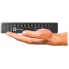 Hp elitedesk 705 g3 mini ordinateur de bureau pc, amd a12-9800, 8 go de ram, 256 go de ssd, wifi, bleutooth, clavier us qwerty, 