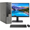 PC Bureautique Complet avec Écran 22", Intel Core i5, 8 Go RAM, SSD 240 Go, Windows 11 Pro, WiFi, Clavier et Souris, recondition