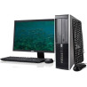 PC Bureautique Complet avec Écran 22", Intel Core i5, 8 Go RAM, SSD 240 Go, Windows 11 Pro, WiFi, Clavier et Souris, recondition