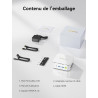 GMKtec G10 Mini PC 3 ans d'assistance AMD Ryzen 5 3500U 3,7 GHz Beats 4300U 16Go DDR4 RAM 512Go PCIe3.0x4 SSD, Mini Ordinateur d