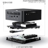 MINIS FORUM Venus Series UM773 Lite Mini PC, CPU AMD Ryzen 7 7735HS 8C/16T jusqu'à 4,75 GHz et AMD Radeon 680M (fréquence Graphi
