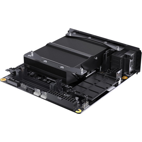 MINIS FORUM BD775i SE Motherboard, AMD Ryzen 7 7745HX CPU 8C/16T jusqu'à 5,1 GHz, AMD Radeon 610M, Barebone sans 2×DDR5, 2×M.2 2