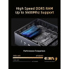 MINIS FORUM Mini PC UM790 Pro, Processeur AMD Ryzen 9 7940HS (8C/16T, jusqu'à 5,2 GHz), AMD Radeon 780M, 32 Go DDR5 (jusqu'à 560