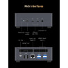 MINIS FORUM UM790 Pro Mini PC, Processeur AMD Ryzen 9 7940HS (8C/16T, jusqu'à 5,2 GHz), AMD Radeon 780M, 32 Go DDR5 (jusqu'à 560