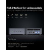 MINIS FORUM UM790 Pro Mini PC, Processeur AMD Ryzen 9 7940HS (8C/16T, jusqu'à 5,2 GHz), AMD Radeon 780M, 32 Go DDR5 (jusqu'à 560