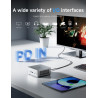 MINIS FORUM Mini PC UM870 Slim, AMD Ryzen 7 8745H 8C/16T jusqu'à 4,9 GHz/AMD Radeon 780M, 16GB DDR5 jusqu'à 96Go/1TB PCIe4.0 SSD